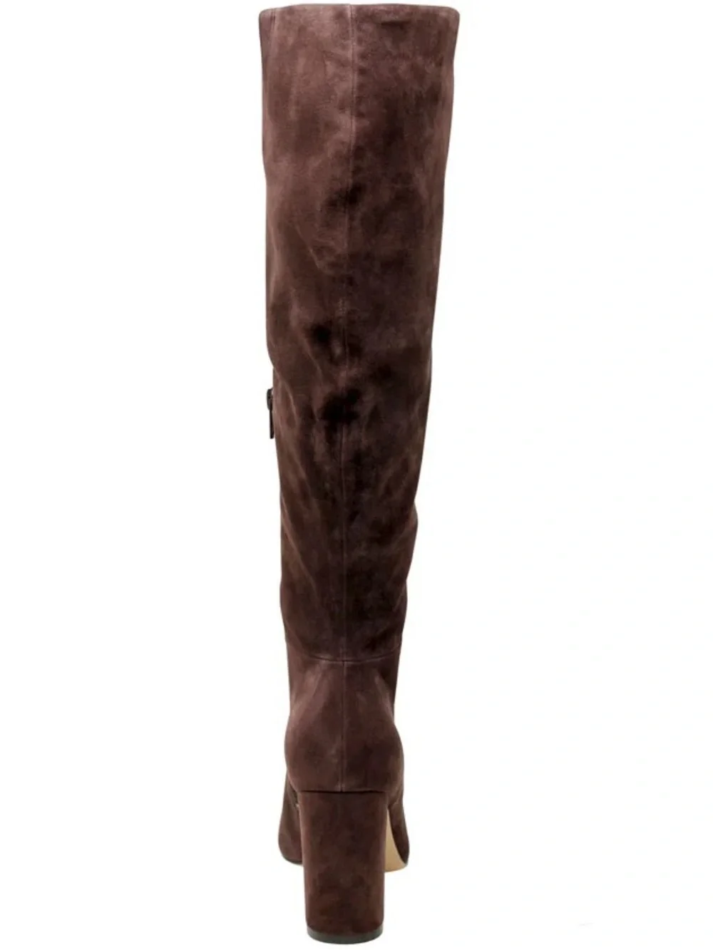 Charles David Brilliant Suede Boots in Chocolate Brown - 7.5